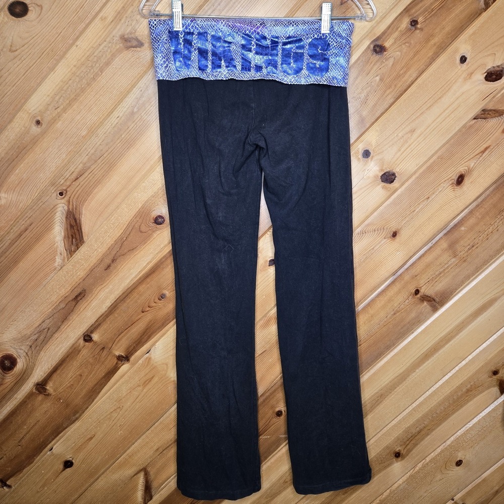 VTG y2k Love PINK Victoria's Secret M Foldover Lowrise MN Viking‎ NFL Leggings